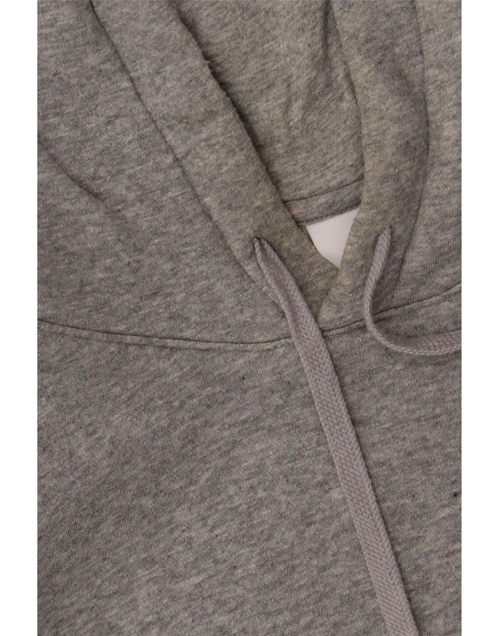 NIKE Jersey con capucha para hombre, talla grande, algodón gris