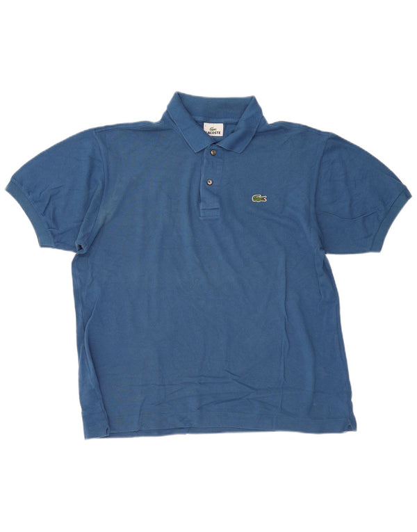 Polo Lacoste para hombre talla 5 grande algodón azul