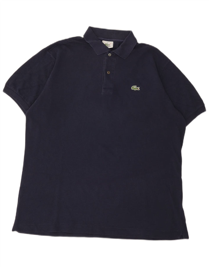 Polo Lacoste para hombre talla 5 grande algodón azul marino