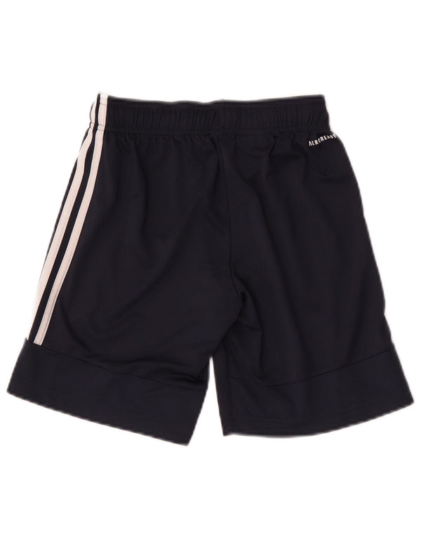 Adidas Pantalones cortos deportivos Aeroready para niños 9-10 años Azul marino Poliéster