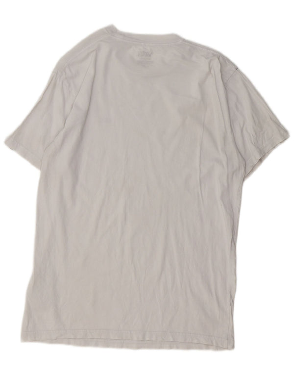 Vans Camiseta Classic Fit para hombre Top Medium White Cotton