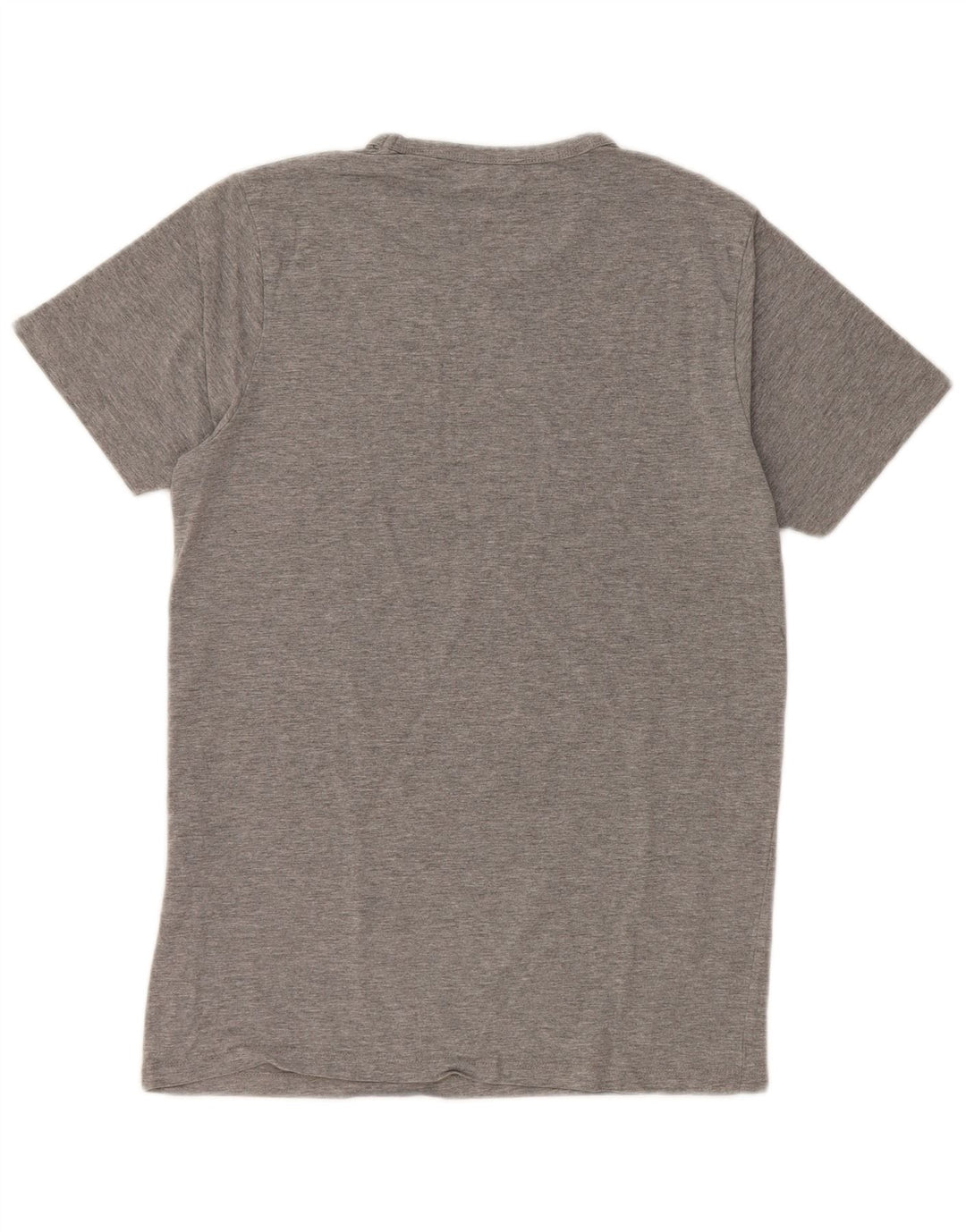 JACK & JONES Hombre Camiseta Top Algodón Moteado Gris Medio