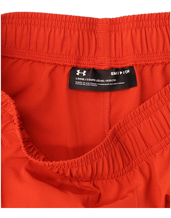 UNDER ARMOUR Pantalones cortos deportivos para hombre Pequeño color naranja