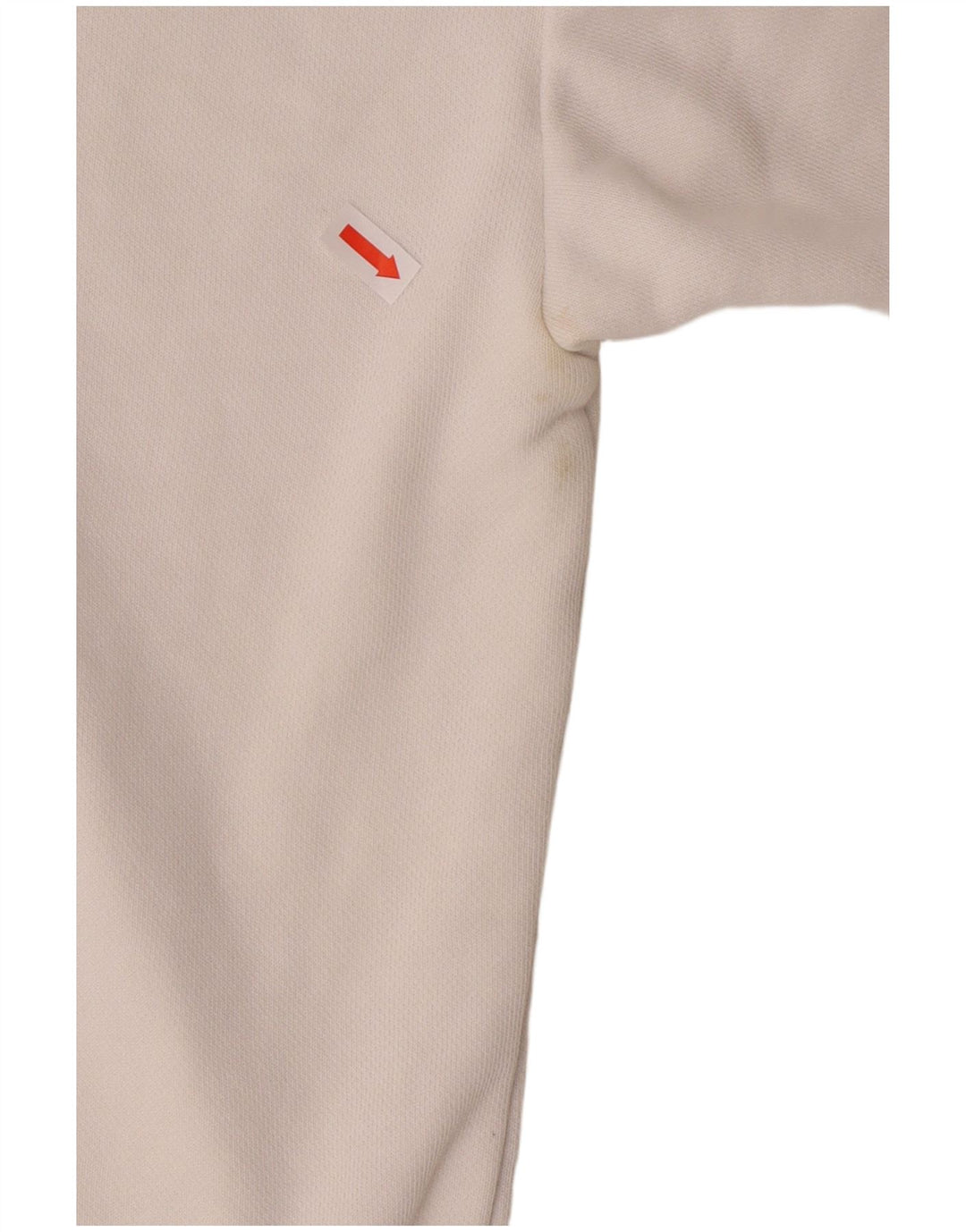 ADIDAS Sudadera con gráfico extragrande para mujer UK 12 Medium Off White