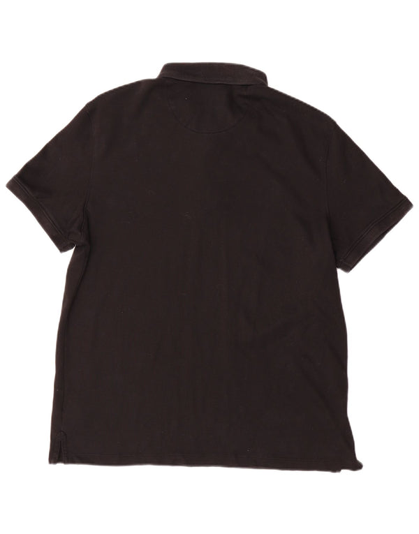 Polo Calvin Klein para hombre de algodón negro mediano