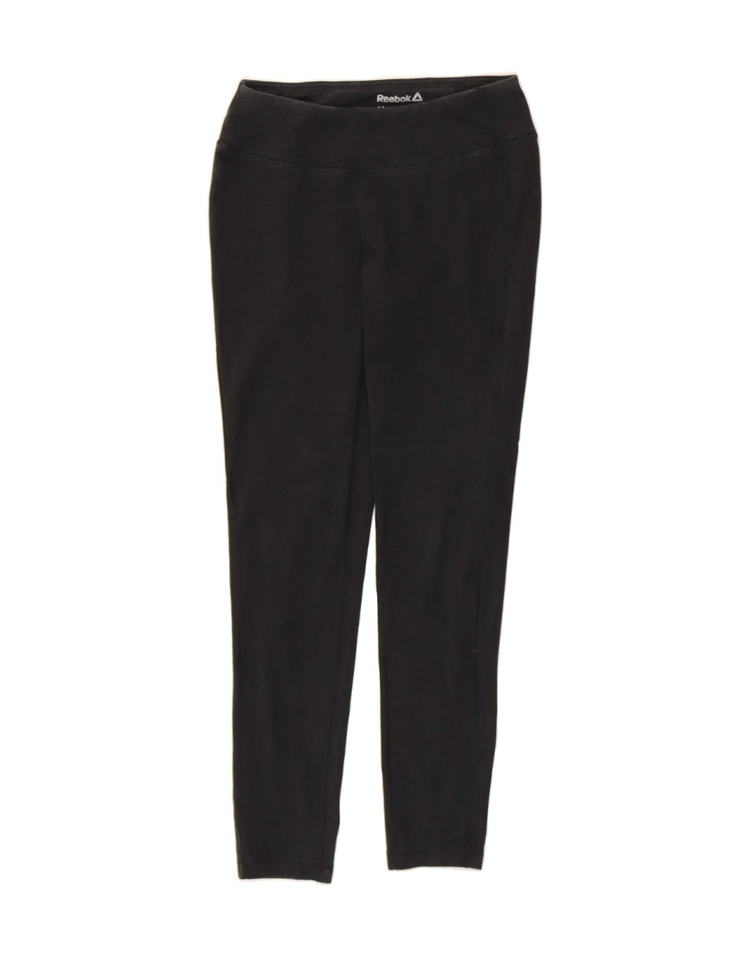 REEBOK Womens Leggings UK 12 Medium Black Cotton Vintage Reebok and Second-Hand Reebok from Messina Hembry 