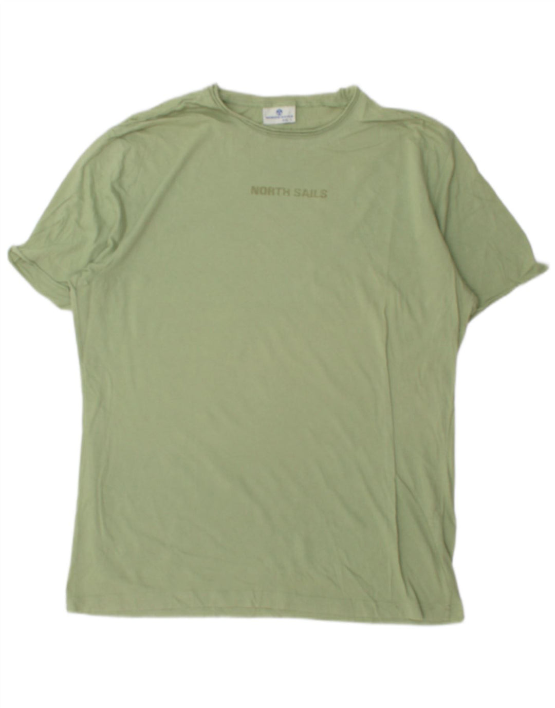 NORTH SAILS Camiseta gráfica para hombre Top grande de algodón verde
