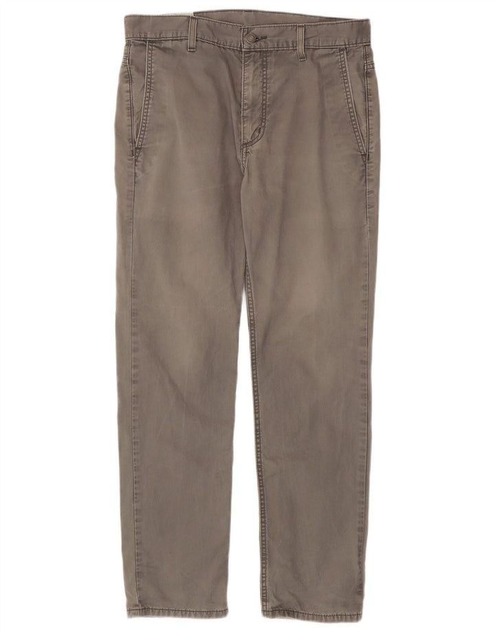 Levi's Pantalón chino ajustado para hombre W31 L30 Algodón gris