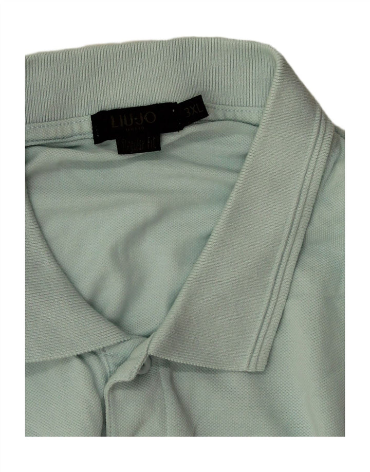 Polo Liu Jo Hombre 3XL Algodón Azul