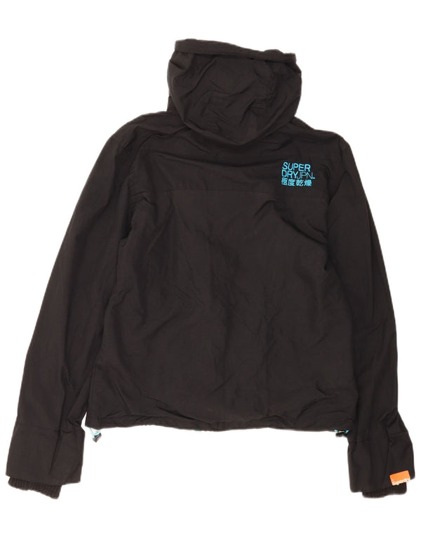 Superdry Chaqueta Cortavientos Estampada para Mujer UK 46 Large Black