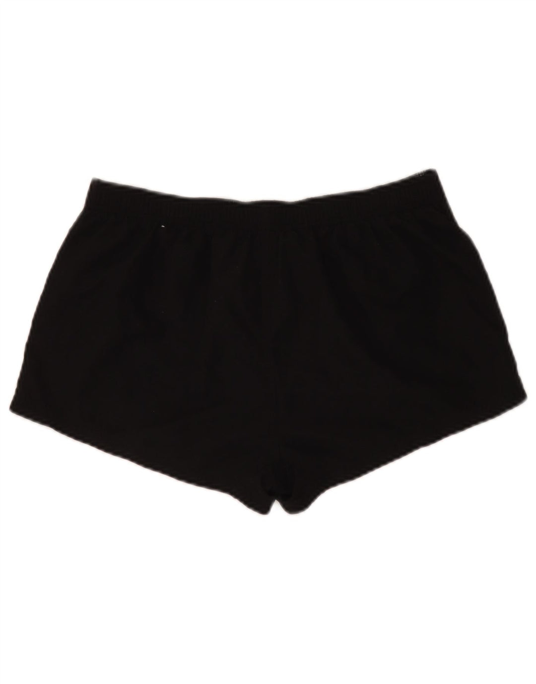Emporio Armani Pantalones cortos casuales gráficos para mujer W30 Poliéster negro mediano