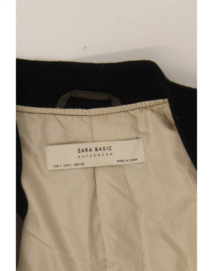 Zara Mujer Chaqueta Bomber UK 40 Grande Caqui