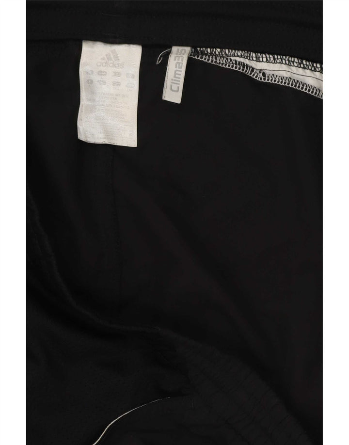 Adidas Mens Clima 365 Sport Shorts Grande Negro Manchado Poliéster
