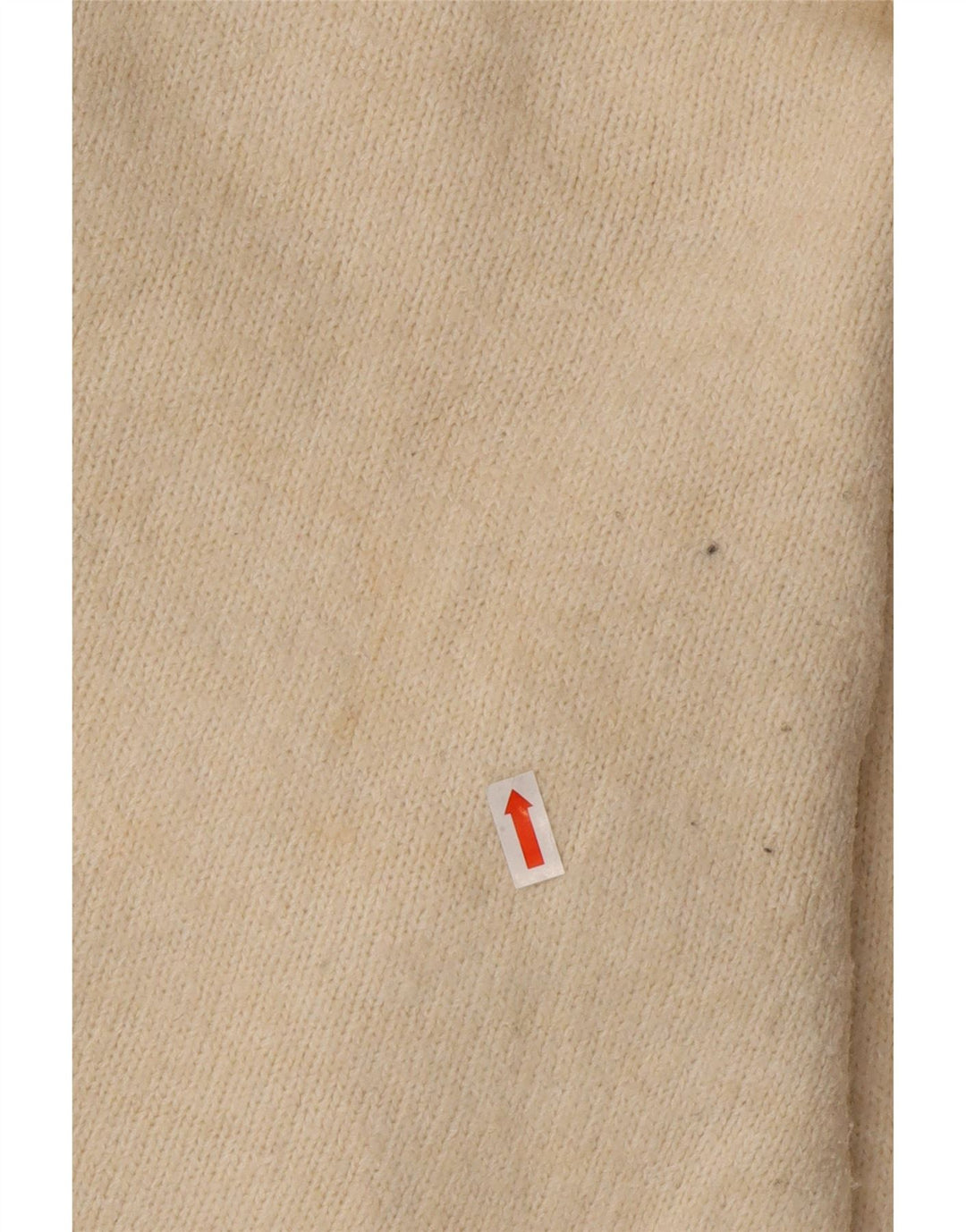 Zara Mujer Suéter Cárdigan Abierto Largo De Gran Tamaño UK 10 Small Off White