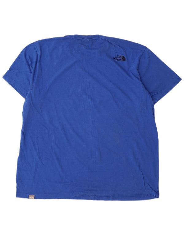 The North Face Camiseta gráfica para hombre Top 2XL Algodón azul
