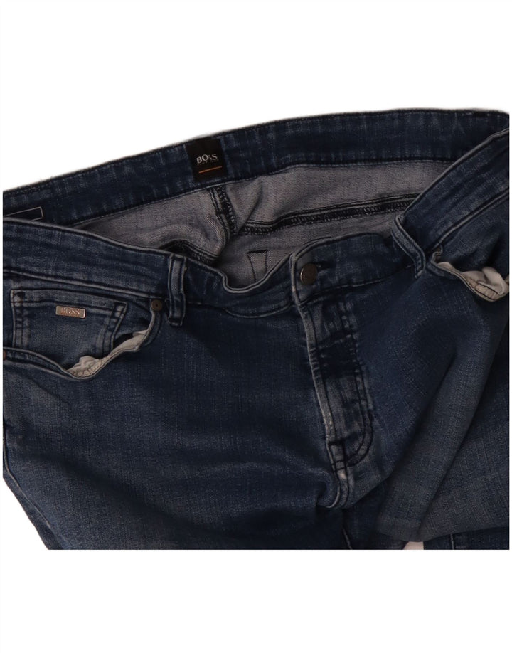 Vaqueros Hugo Boss Hombre Rectos W38 L31 Azul
