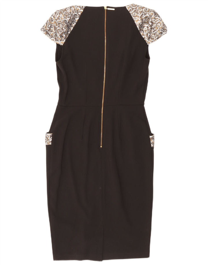 CLOSET Vestido tubo para mujer UK 10 Small Poliéster negro