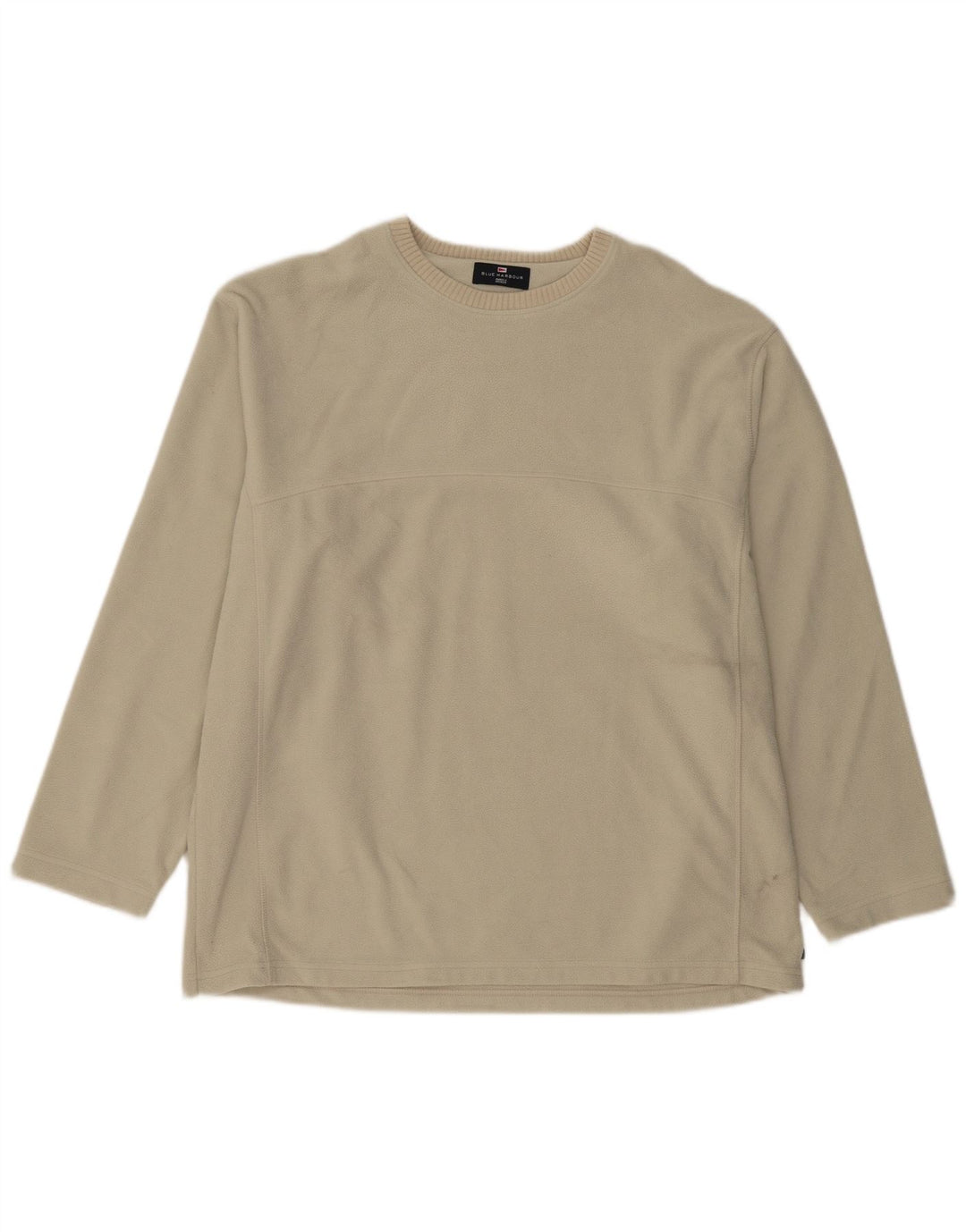 Marks & Spencer Jersey de forro polar para hombre XL Beige Poliéster