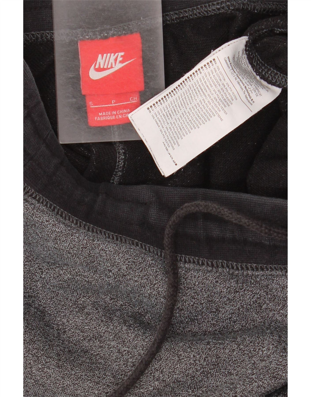 Nike Pantalones de Chándal para Hombre Joggers Small Gris Algodón