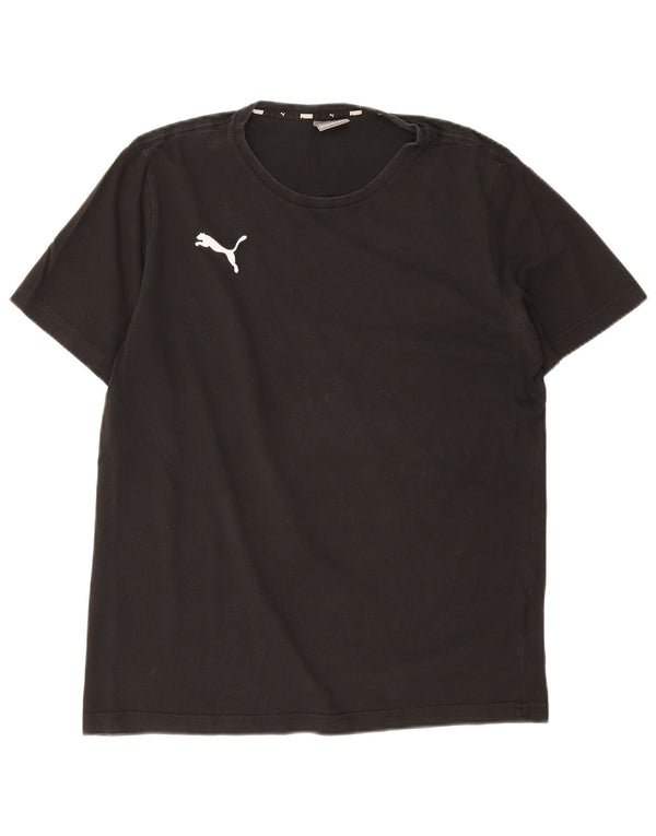 Camiseta Puma Hombre Top Medium Negro Algodón