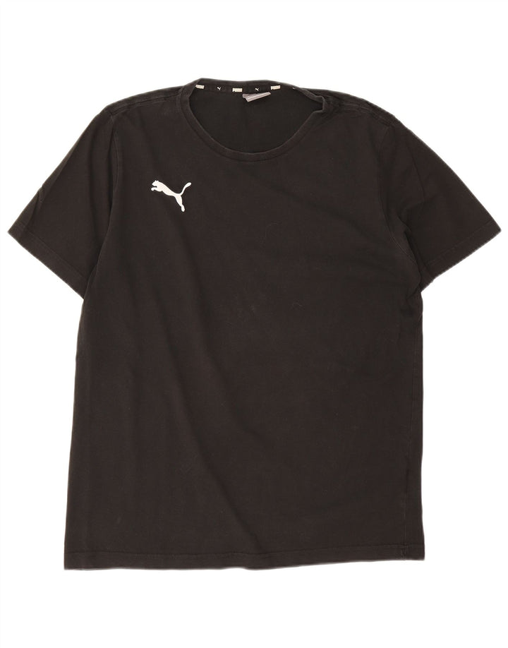 Camiseta Puma Hombre Top Medium Negro Algodón