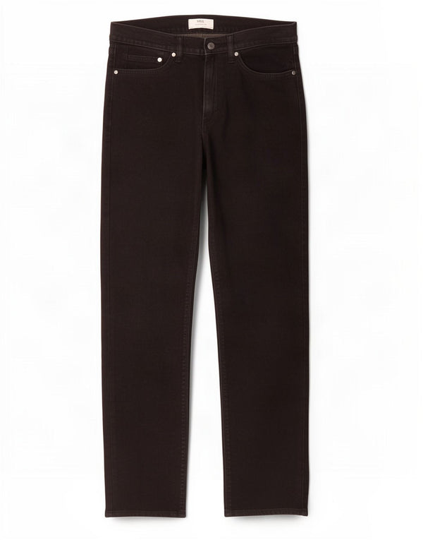 Marks & Spencer Mens Straight Jeans W32 L33 Black Cotton