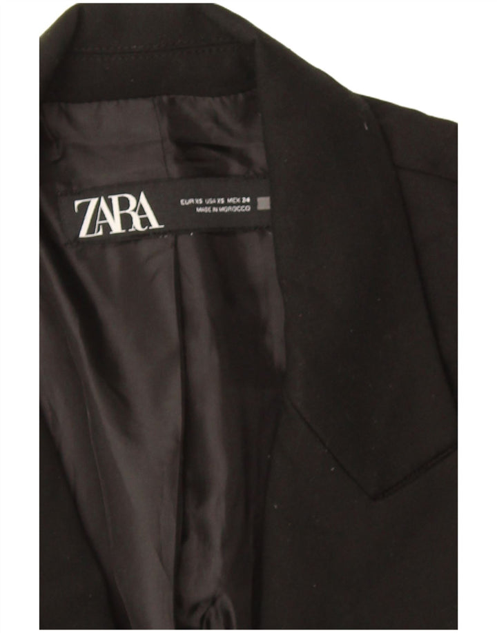 Zara Chaqueta tipo blazer con doble botonadura para hombre UK 34 XS Negro