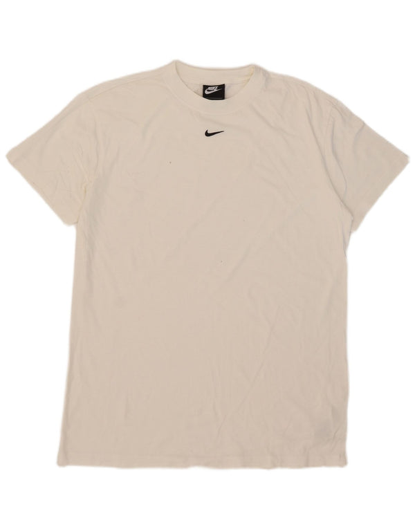 Camiseta Nike Hombre Top Medium Blanco Algodón