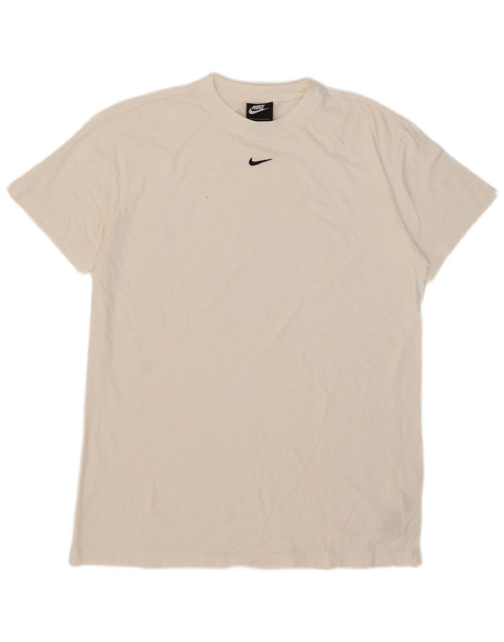 Camiseta Nike Hombre Top Medium Blanco Algodón