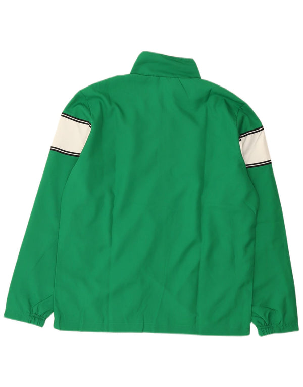 Jako Hombre Chándal Top Jacket Small Verde Colorblock Poliéster