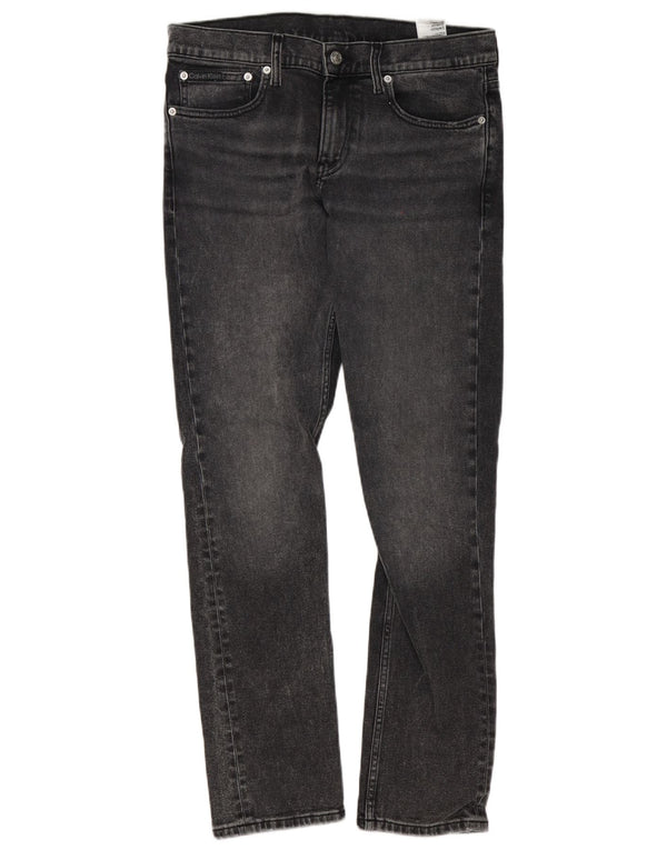 Calvin Klein Jeans ajustados para hombre W32 L32 Algodón gris