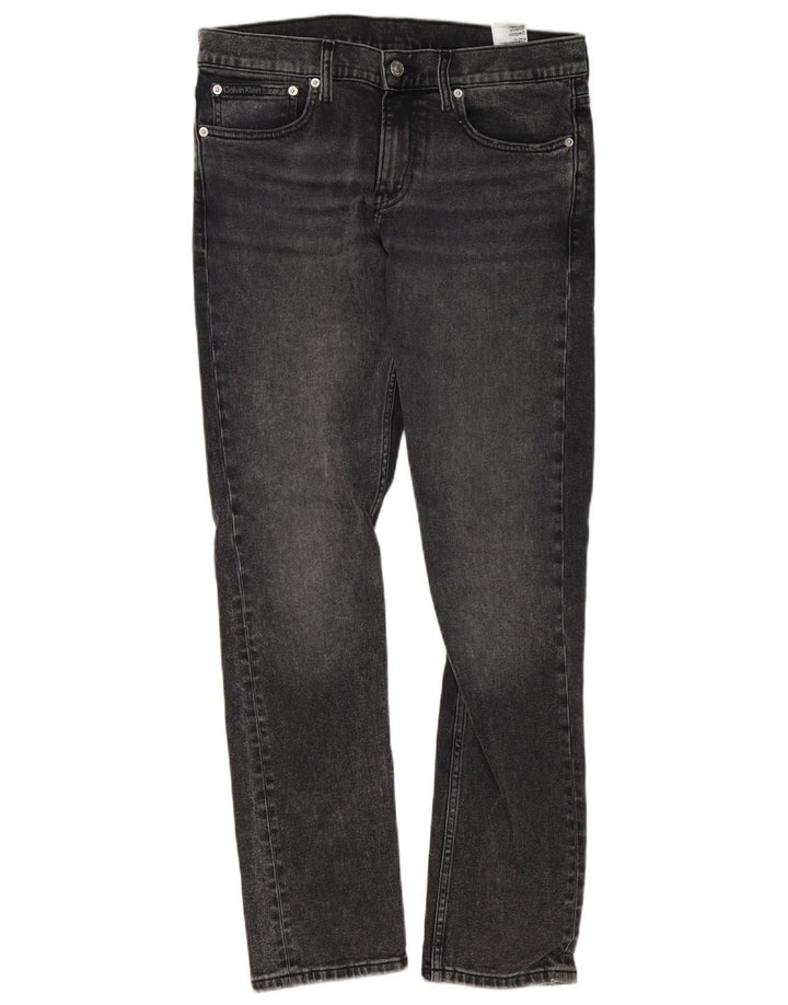 Calvin Klein Jeans ajustados para hombre W32 L32 Algodón gris