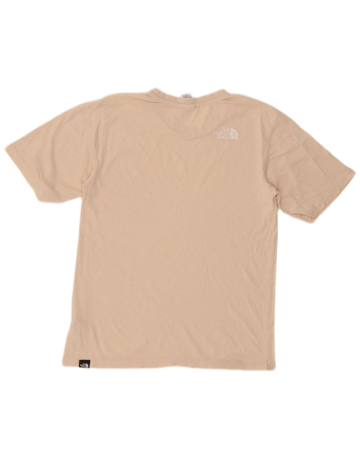 THE NORTH FACE Camiseta Mujer UK 6 XS Beige Algodón