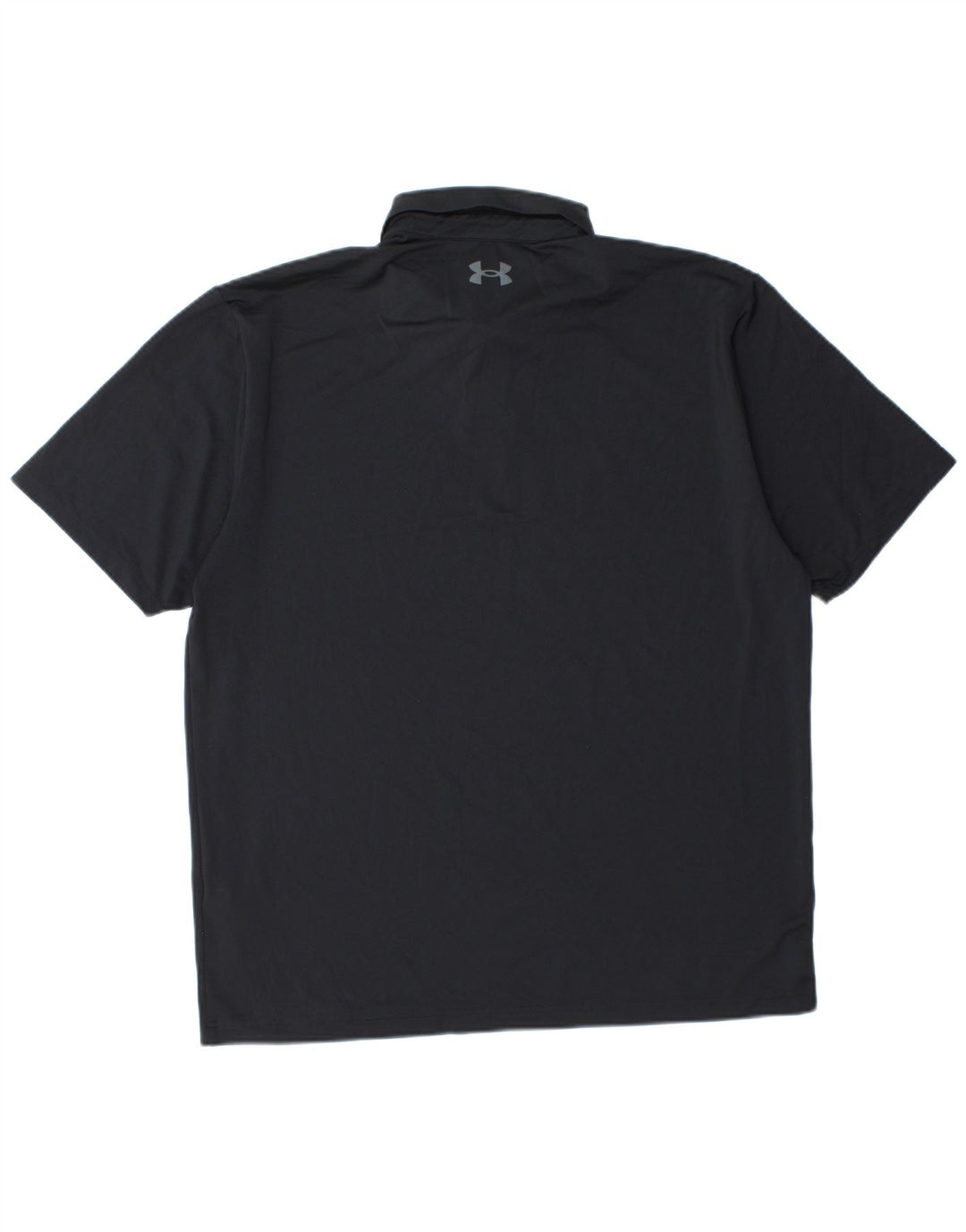UNDER ARMOUR Polo para hombre Grande Poliéster negro