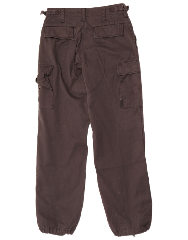 Vintage Hombres Joggers Cargo Pantalones W28 L30 Gris