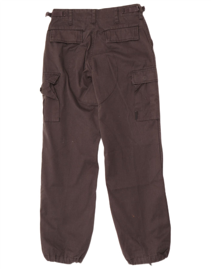 Vintage Hombres Joggers Cargo Pantalones W28 L30 Gris