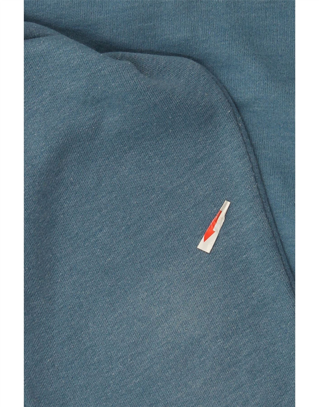 Crew Clothing - Sudadera con cuello y cremallera para hombre, jersey de algodón azul medio