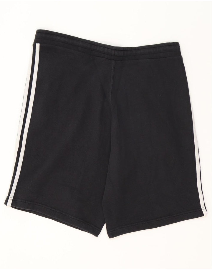 ADIDAS Pantalones cortos deportivos para hombre Grande Algodón negro