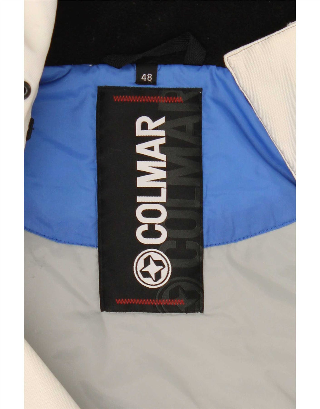 Colmar Chaqueta De Esquí Con Capucha Para Hombre IT 48 Medium White Colourblock