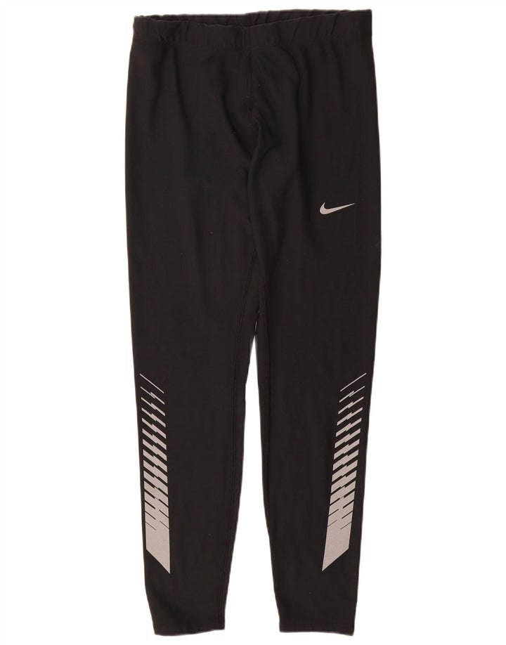 NIKE Leggings gráficos Dri Fit para mujer, talla 40, talla M, color negro