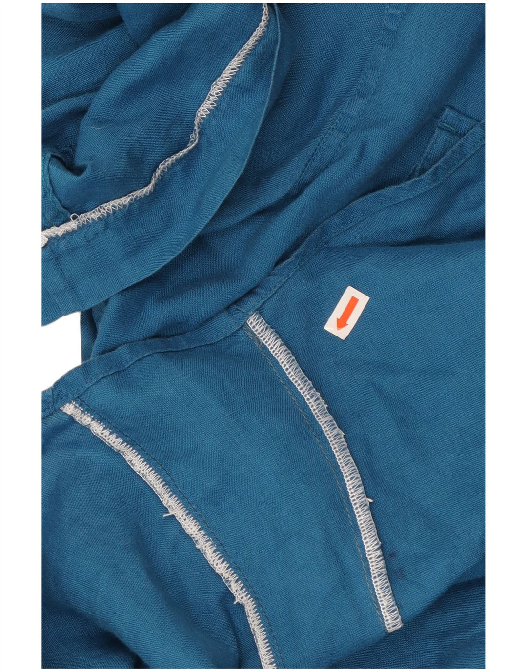 TOMMY HILFIGER Camisa de manga corta Custom Fit para hombre XL Azul