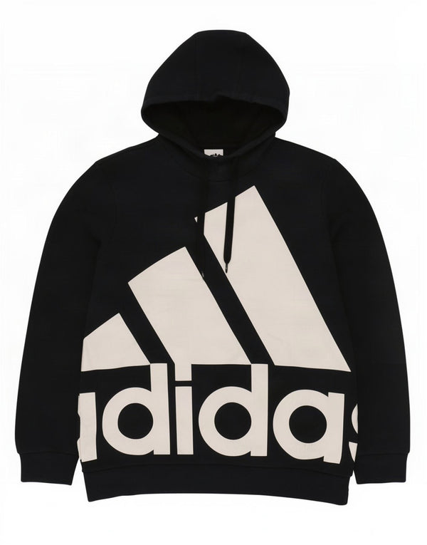 Adidas Hombre Graphic Sudadera con capucha Jumper Grande Azul Marino Algodón