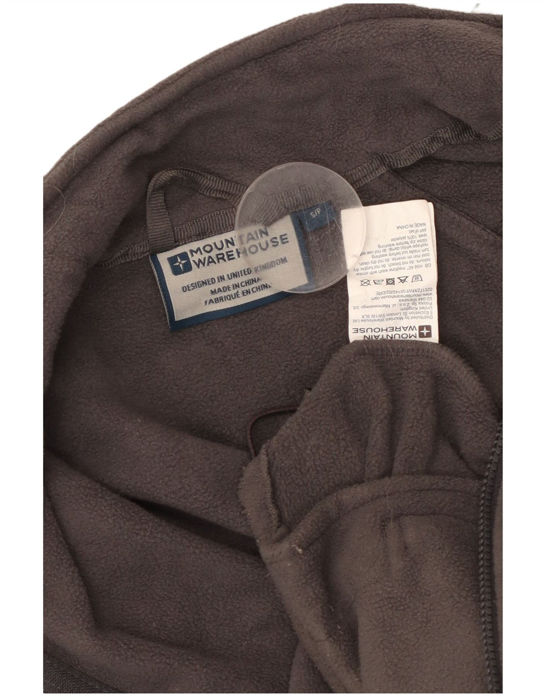 MOUNTAIN WAREHOUSE Chaqueta polar para hombre UK 36 Small Gris Poliéster