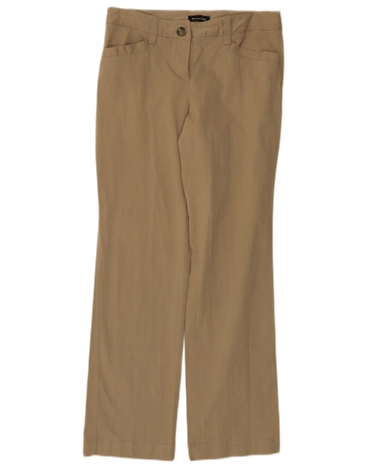 Massimo Dutti Pantalones Casuales Bootcut para Mujer EU 42 Large W32 L32 Beige