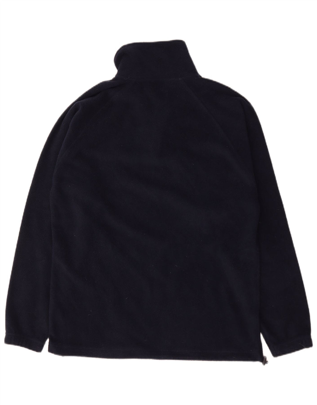 Kappa Hombre Zip Neck Fleece Jumper Small Azul Marino Poliéster