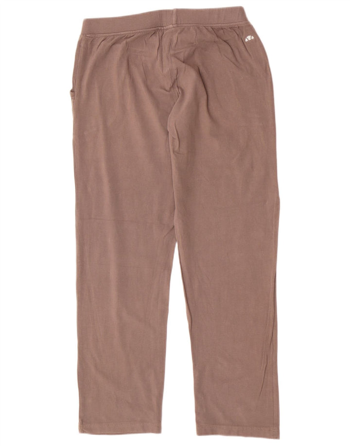 Ellesse Pantalones de chándal para mujer UK 42 Algodón marrón medio