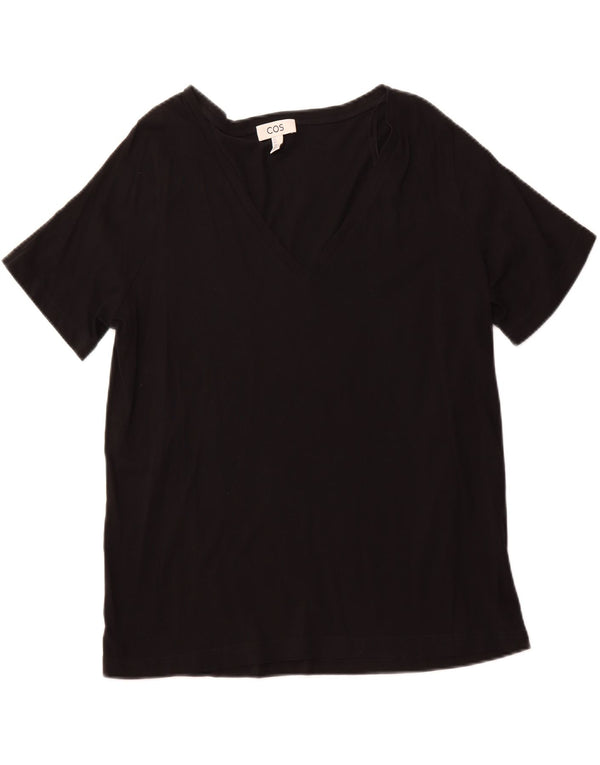 COS Camiseta para mujer Top UK 40 Grande Algodón negro