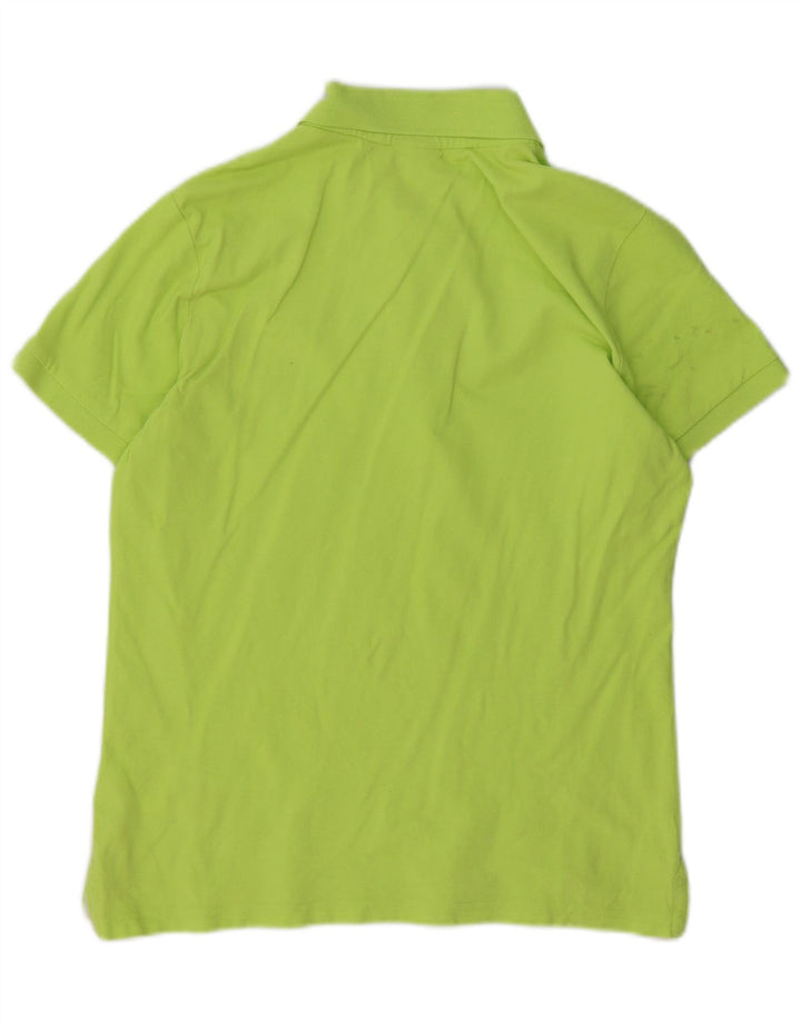 Polo Diadora Hombre Algodón Verde Medio
