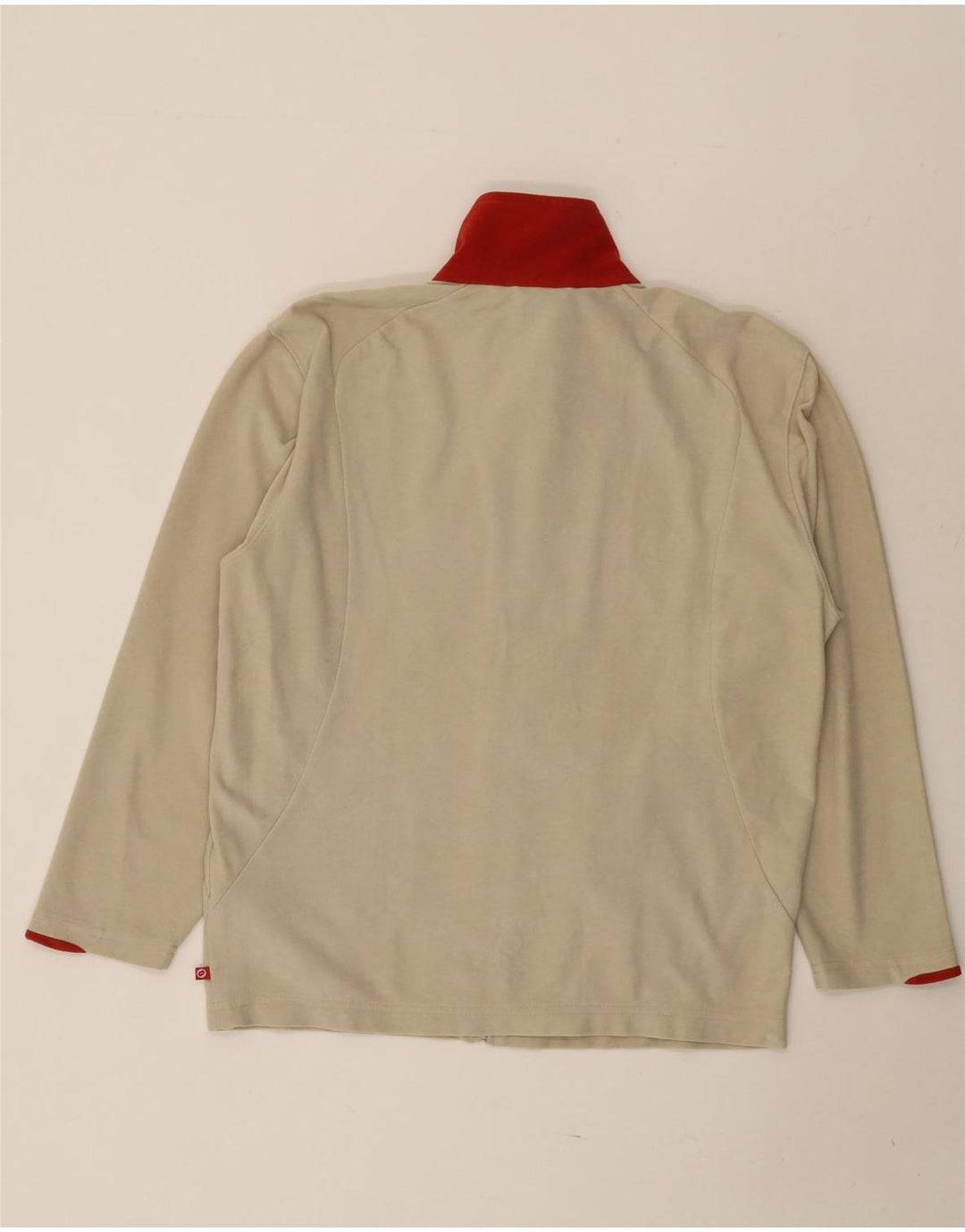 LOTTO Chaqueta de chándal extragrande para mujer UK 10 Small Beige Colorblock