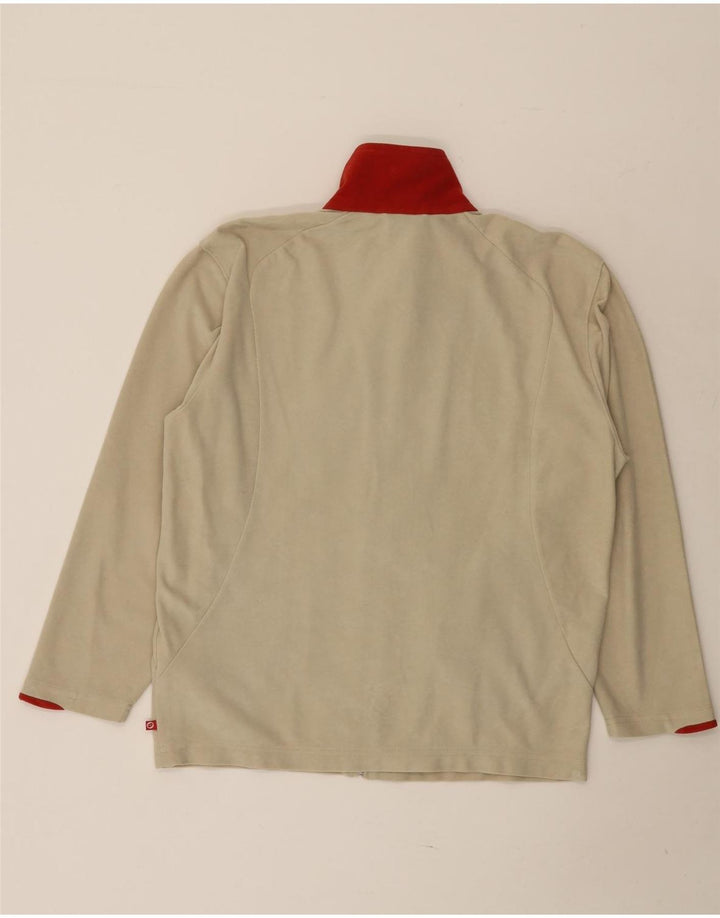 LOTTO Chaqueta de chándal extragrande para mujer UK 10 Small Beige Colorblock